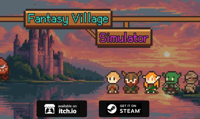 《奇幻村庄模拟器（Fantasy Village Simulator）》玩法 - 品悦舍